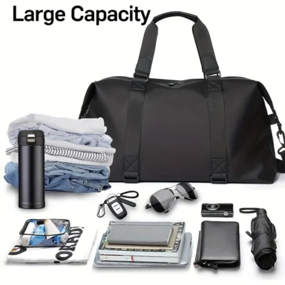 Large Capacity Men's Business Travel Tote Bag, Sports Fitness Bag for Going Out, Daily Commute, Vacation, Fitness And More - Image 13