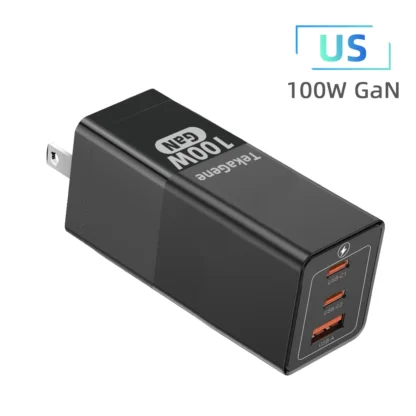 GaN Charger 100W USB Type C PD Fast Charger with Quick Charge 4.0 3.0 USB Phone Charger For MacBook Laptop Samsung Xiaomi - Image 20