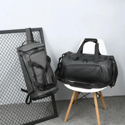 Gym Travel Bag, Large Capacity Dry Wet Separation Sports Training Bag, Multifunctional Business Travel Backpack - Image 8