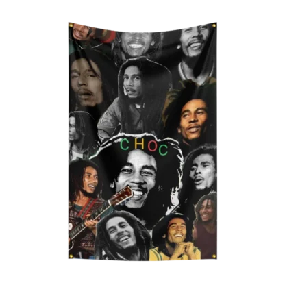 3x5 Ft Heavy Rock Band B-Bob-Marleys Flag Polyester Digital Printing Banner for Bedroom Wall Art Out Door Tapestry Decora - Image 13