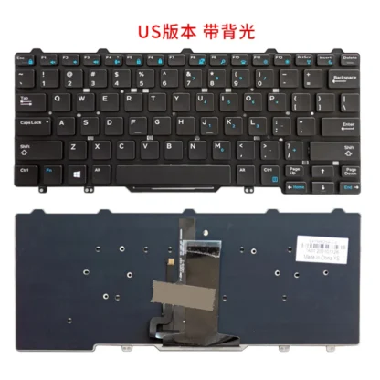 US/RU/UK NEW keyboard For DELL Latitde 3340 7350 3350 5490 E3340 E5450 E7450/E5470 E7250 3150 3160 3165 E7470 Latitude 7490 5480 - Image 2