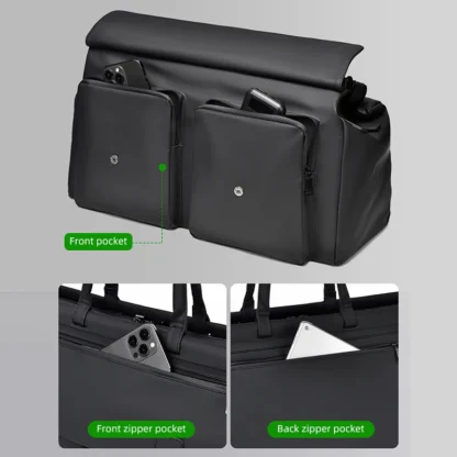 Outdoor Travel Duffel Bag Dry Wet Business Trip Short Distance Luggage Handbag Large Storage Commuting Men Hiking Shoulder Bags - Image 5