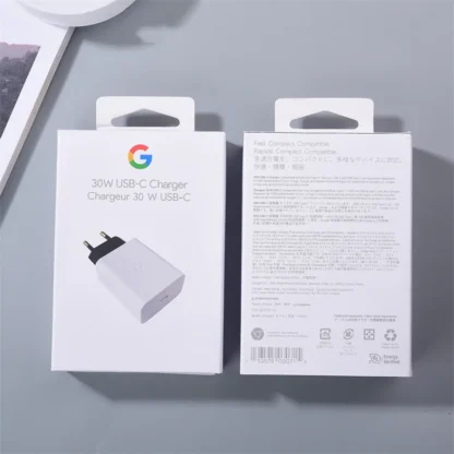Original 30W PD Type-C Fast Charger Adapter For Google Pixel 9 8 7 6 5 Pro 8A 4XL 3XL 2XL 6A Phone TYPE-C Quick Charger Adapter - Image 17
