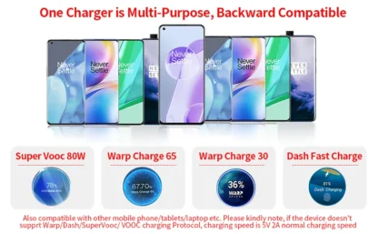 Oneplus Charger Original Supervooc 80w Type-A Adapter Super Fast Charging Cable 100w Type C One Plus 13 10 Pro 11 Nord CE 3 CE3 - Image 3