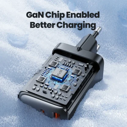 Toocki 65W Gan Charger USB Type C Three Port Fast Charging PD3.0 QC4.0 For iPhone 16 15 Samsung Galaxy23 Huawei - Image 3