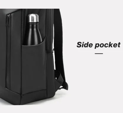 BANGE New Casual Multi-Pockets Big Capacity Daily 15.6inch Laptop Light Waterproof For Business Trip Roomy Men Backpack with YKK - Image 16
