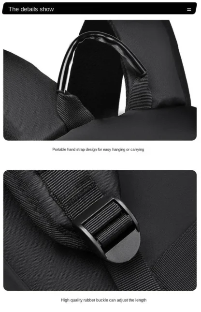 2025 Casual Atmosphere Business Computer Bag New Backpack Outdoor Large Capacity Travel Shoulder Bags For Men - Image 39