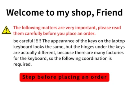 Replacement Keycap Key cap Hinge for Msi GF65 GF63 PS63 PS42 8RD/E MS-16R2 MS-16R3 MS-16Q4 MS-16W1 GS65 Stealth 8RE/F Keyboard - Image 10