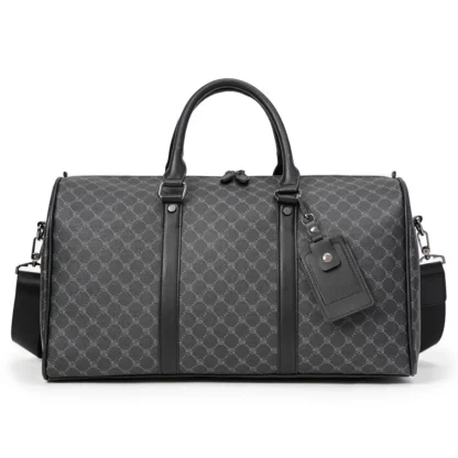 Fashion Tote Travel Bag Men/Women Fitness Handbag Leather Male Shoulder Bags Business Large Travel Tote Luggage Bag - Image 10