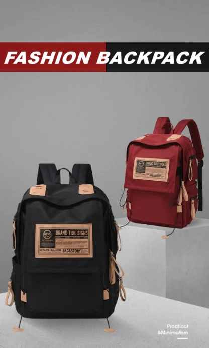 Travel Backpack Airplane Large Capacity Multi-Function Lightweight Oxford Waterproof College Casual Bag Notebook Bagpacks - Image 15