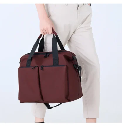 Travel Duffel Handbag Dry Wet Outdoor Business Trip Short Distance Shoulder Bag Large Fitness Gym Yoga Sports Luggage Tote Pack - Image 23