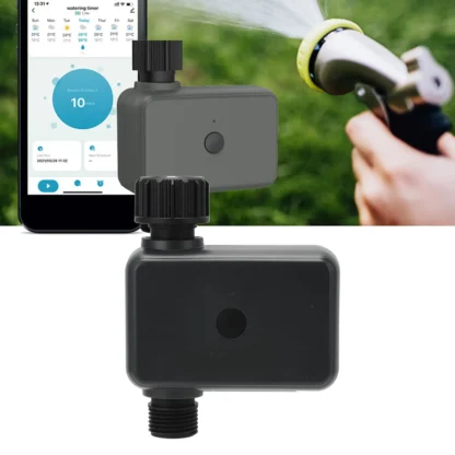MOES Smart Tuya Bluetooth Garden Water Timers Rain Delay Programmable Automatic Irrigation Timer with Hub Required - Image 5