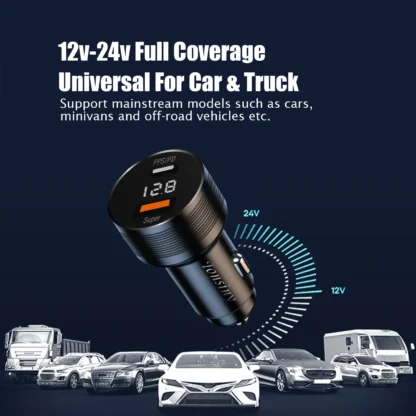 For Oneplus car charger 80W,SuperVooc car charger for OPPO,for realme car adapter superdart,for oneplus 12 10T auto charger warp - Image 15