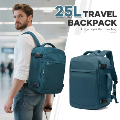 Under Seat Travel Backpack, Wizz 40x30x20 Airplane Travel Backpack Convenient Outdoor Men Laptop Backpack Outdoor Carry-On Bag - Image 9