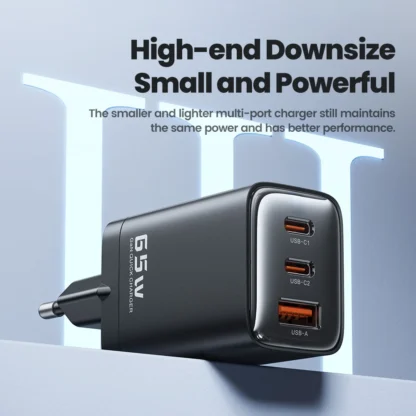 Toocki 65W Gan Charger USB Type C Three Port Fast Charging PD3.0 QC4.0 For iPhone 16 15 Samsung Galaxy23 Huawei - Image 5