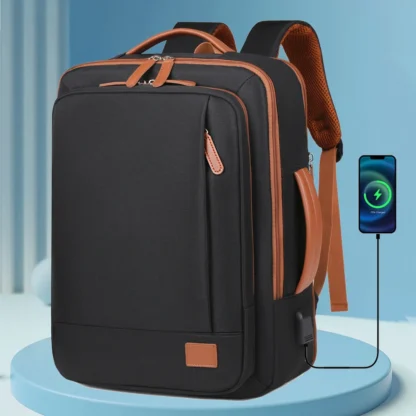 The New Unisex Backpack for Short-Distance Business Trips, Lightweight Travel Bag, Computer School Bag Storage Bag Combination - Image 9