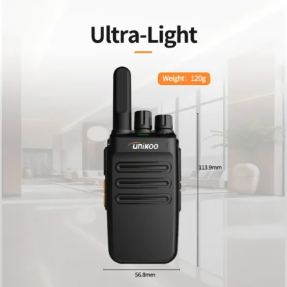 Unikoo UK235 Walkie Talkie 2 pcs Portable Handheld Radio Wireless Set Two Way Radio Station Comunicador Transceiver - Image 3
