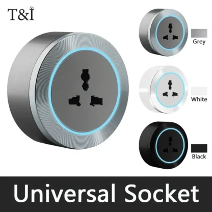 Power Track Socket Home Appliances Pop Electric Plug Adapter UK US EU Standard Wall Socket With Usb Embeded And Surface - Image 9