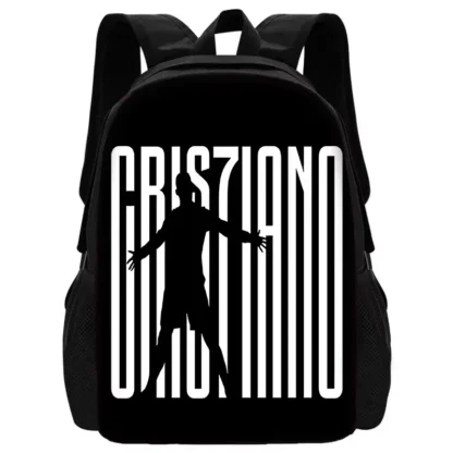 Football CR7 Child School Backpack With Shoulder Bag Pencil Bags School R-Ronaldos Bags for Boys Girls Best Gift - Image 29