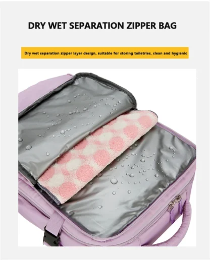 Multi functional travel bag, large capacity backpack, Male and female campus middle school high bag - Image 27