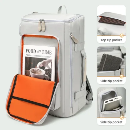 Travel Backpack Business Bag Wet and Dry Separation Shoulder Bags Multi-compartment Daypack Large Capacity Outdoor Backpack Pack - Image 3