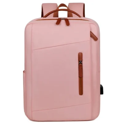 New 2025 Spring Business Travel Backpack for Men Women - Waterproof Laptop Backpack Large Capacity Multi-Functional Shoulder Bag - Image 2