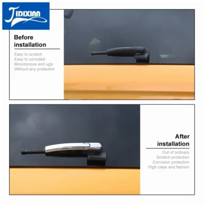 JIDIXIAN fit for Ford Bronco Sport 2021 2022 2023 2024 Car Rear Windshield Wiper Decoration Cover Exterior Accessories - Image 2