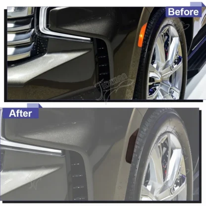 JIDIXIAN Car Front Wheel Eyebrow Light Lamp Decoration Cover for Chevrolet Suburban 2020 Up for Tahoe 2021 for GMC Yukon 2021 Up - Image 10