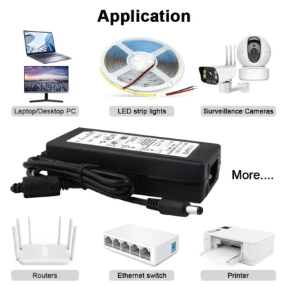 DC12V 24V Universal Power Supply Adapter AC110-240V 1A/2A/3A/5A/6A/8A/10A with EU/US/AU/UK Plugs for LED Strip Light Converter - Image 6