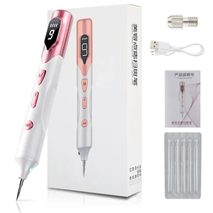 Laser Plasma Pen for Skin Tag Tattoo Removal Mole Black Dots Remover 9 Level LCD Laser Pen Facial Cleaning Beauty Care Tools - Image 11