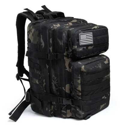 45L Tactical Backpack Molle for survival Assault Pack CCW 3 Day survival Bag Hiking Treeking Rucksack heavy duty backpack - Image 9