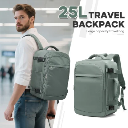 Under Seat Travel Backpack, Wizz 40x30x20 Airplane Travel Backpack Convenient Outdoor Men Laptop Backpack Outdoor Carry-On Bag - Image 8