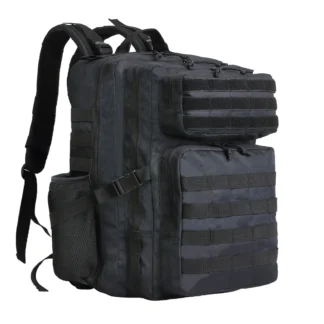 SYZM 50L Large Capacity Men Tactical Backpack Outdoor Rucksack Hiking Camping Hunting Sports Travel Bags with Bottle Holder