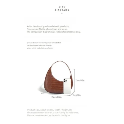 Sailboat Bag Harlee Crossbody Women's Bag French Underarm Bag Lightweight Handbag Tote Small Carry Bag - Image 2