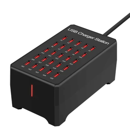 USB Charging Station 150W 30-Port Multi Device Charger Fast Charging Station for Multiple Devices Phone Watch Pad Speakers - Image 7