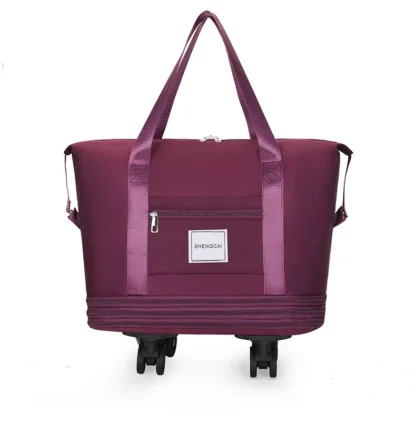 Travel bag, backpack large-capacity disassembly universal wheel storage bag, duffel bag portable multi-layer checked  with wheel - Image 29