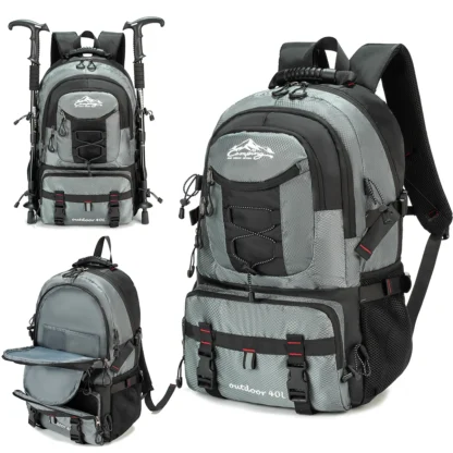 Travel backpack 40L waterproof lightweight outdoor hiking, men's and women's camping backpack - Image 8