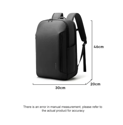 BANGE New Casual Multi-Pockets Big Capacity Daily 15.6inch Laptop Light Waterproof For Business Trip Roomy Men Backpack with YKK - Image 26