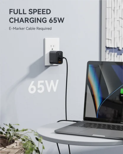 VOLTME 65W GaN III Charger Quick Charge 4.0 3.0 Type C PD USB Charger For IPhone Charger USB C Adapter For Laptop IPhone 15 Pro - Image 4
