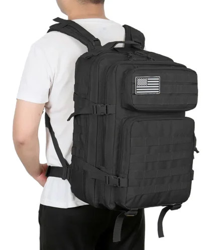 45L Tactical Backpack Molle for survival Assault Pack CCW 3 Day survival Bag Hiking Treeking Rucksack heavy duty backpack - Image 27