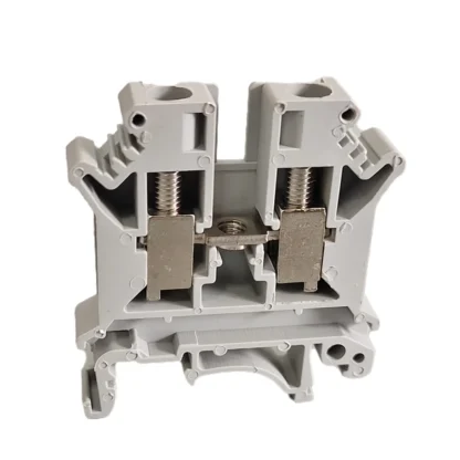 10pcs/lot UK6N UK 6N Screw Feed-through Wire Connector UK 6mm² Universal Plug Multi-Color Electrical DIN Rail Terminal Block - Image 7