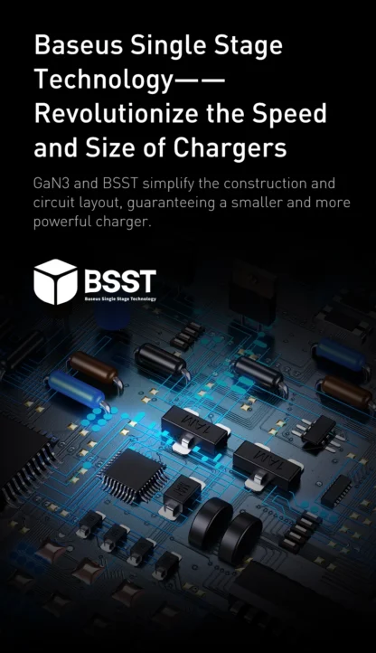 Baseus 65W/100W GaN Charger Desktop Laptop Fast Charger 4 in 1 Adapter For iPhone 15 14 13 Pro Max Phone Charger Xiaomi Samsung - Image 19