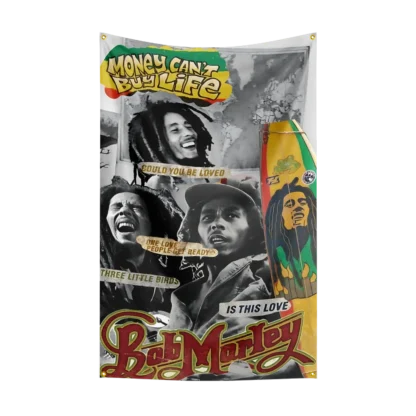 3x5 Ft Heavy Rock Band B-Bob-Marleys Flag Polyester Digital Printing Banner for Bedroom Wall Art Out Door Tapestry Decora - Image 14