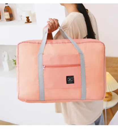 Luggage bag, travel tote bag, travel storage bag, large capacity shoulder bag, women's waterproof bag - Image 18