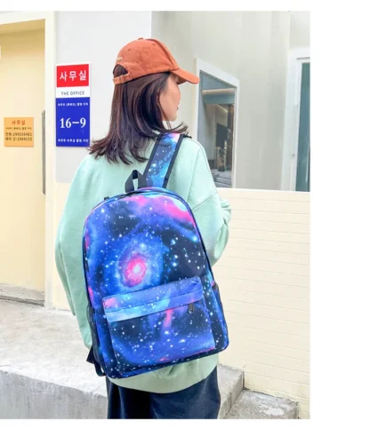 Messi Backpack 3pcs Usb Waterproof Backpack Casual Travel Backpack Women Men Large Capacity Travel Laptop Backpack School Bags - Image 22