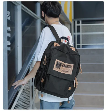 Travel Backpack Airplane Large Capacity Multi-Function Lightweight Oxford Waterproof College Casual Bag Notebook Bagpacks - Image 24
