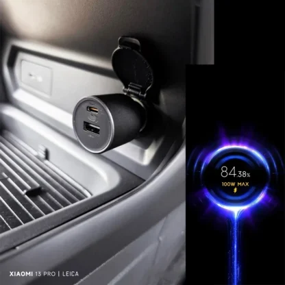 Xiaomi Car Charger 100W 90W 67W USB A Type C Dual Port Fast Charging Adapter Quick Charge Mi 15 14 13 13t 12 Pro 11 Redmi Poco - Image 6