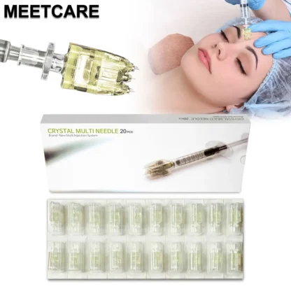 Korea 5pin Crystal Multi Needle Mesotherapy Cartridge Hand Injection Hydrating 32G 1.5 Hydra Injector Microneedle Skin Care - Image 13