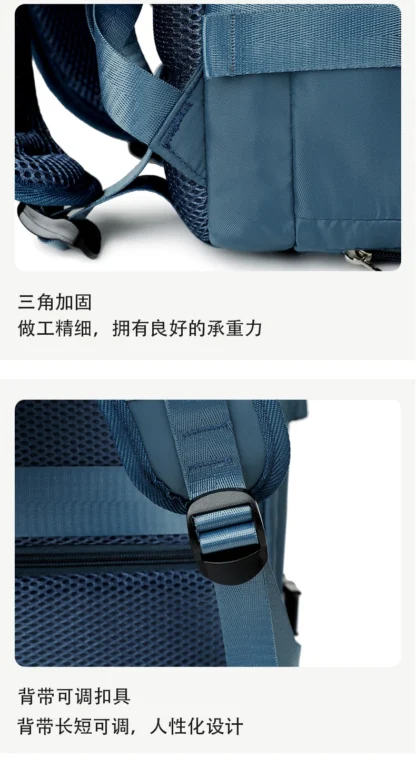 Large Travel Backpack for Women Men Cabin Bag Multifunctional Airplane Waterproof Backpack with USB Charging Anti-Theft Backpack - Image 33