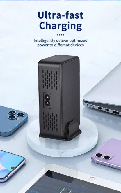 200W 6Ports GaN Quick Charger 4.0 3.0 Type C PD USB Charger Portable QC4.0 3.0 Fast Charger For Samsung Laptop IPhone15 14 13 - Image 15
